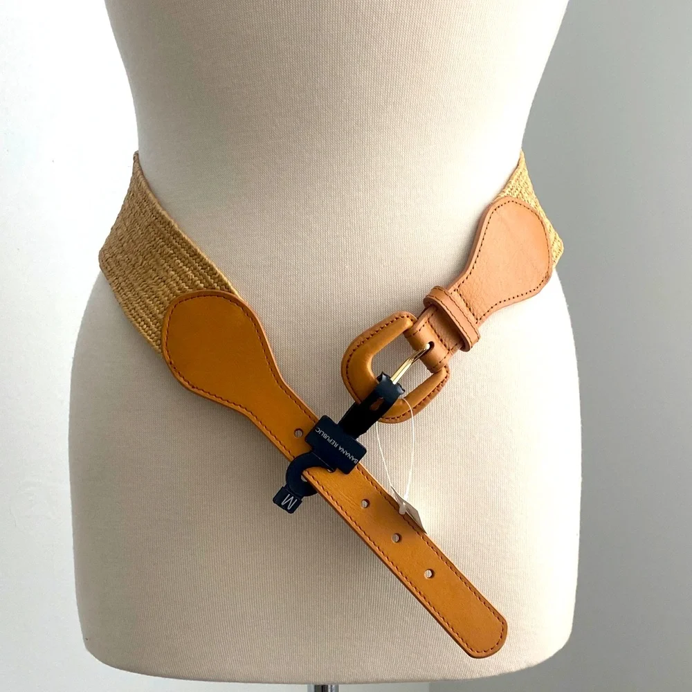 Banana Republic Banana Women's Stretch-Woven Belt Size M